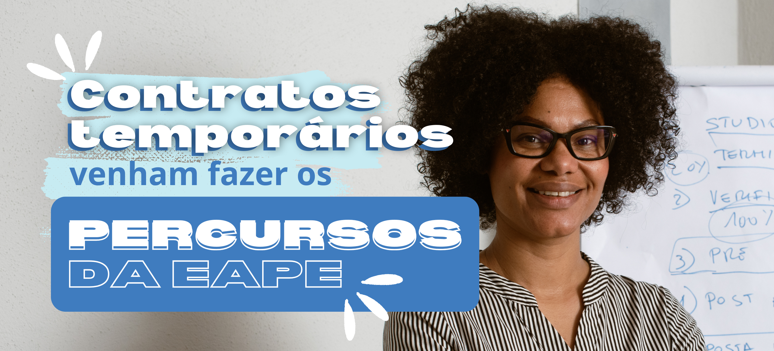 Professores Temporários, venham fazer nossos Percursos 