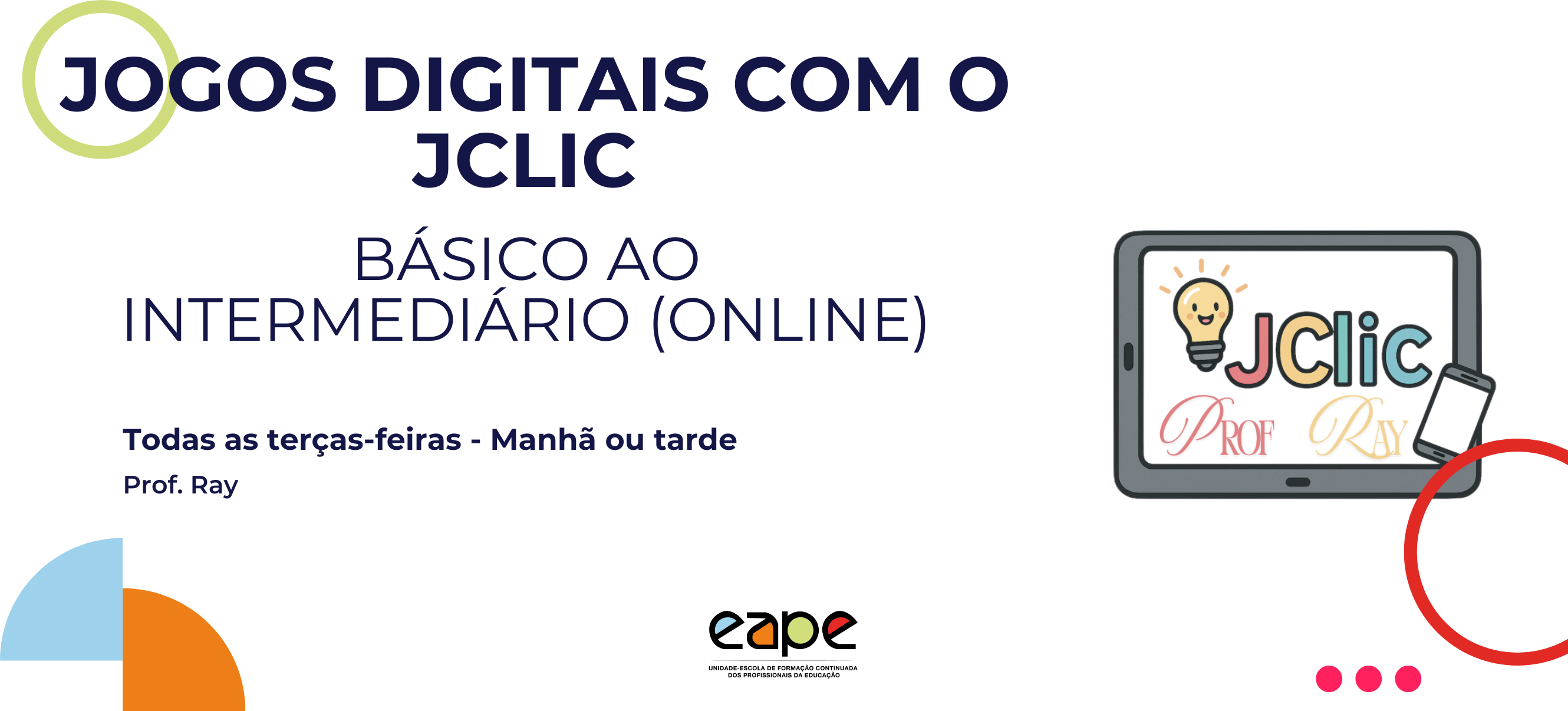 JOGOS DIGITAIS COM O JCLIC – DO BÁSICO AO INTERMEDIÁRIO (ONLINE) NMEB_120_2_25 