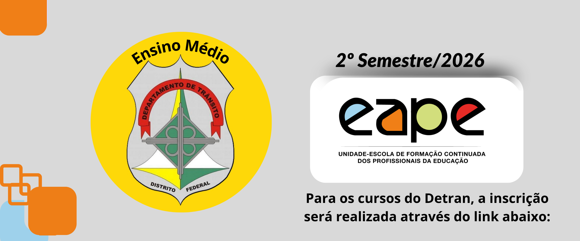 CURSO MOBILIDADE E TRÂNSITO PARA PROFESSORES(AS) DO ENSINO MÉDIO